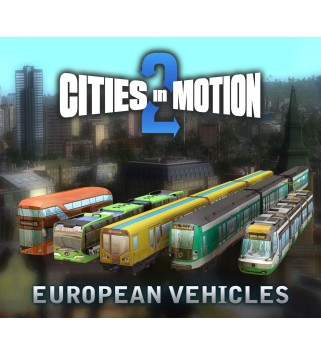 Cities in Motion 2 - European vehicle pack DLC Steam Key GLOBAL